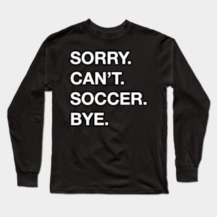 Soccer Long Sleeve T-Shirt